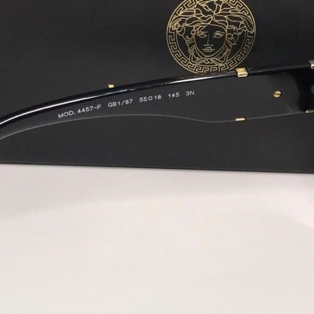 Versace VE4457 Black Designer Sunglasses – Brand New - Image 2