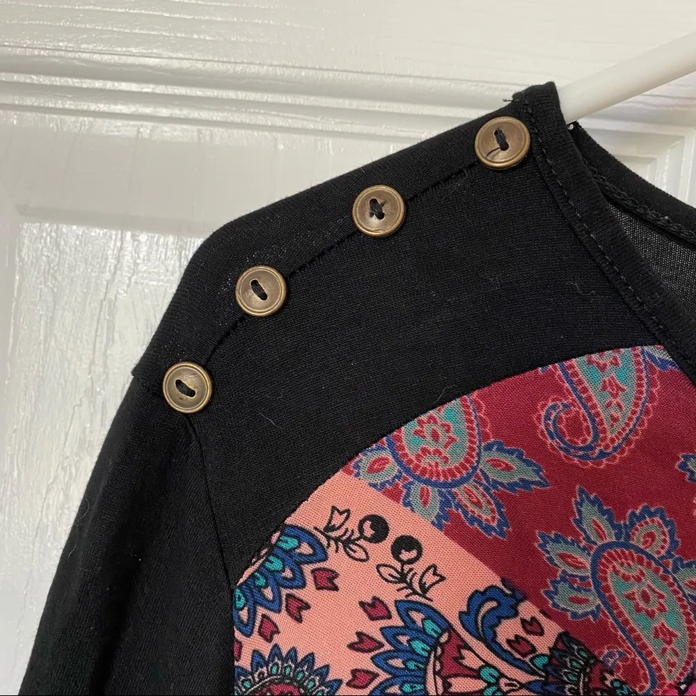 Ava James colorful long sleeve top - Image 4