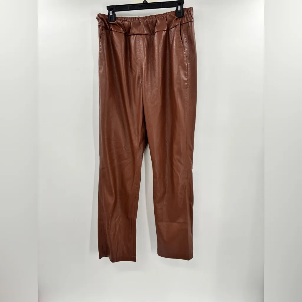 Anine Bing Colton Track Pant in Brown - Image 5