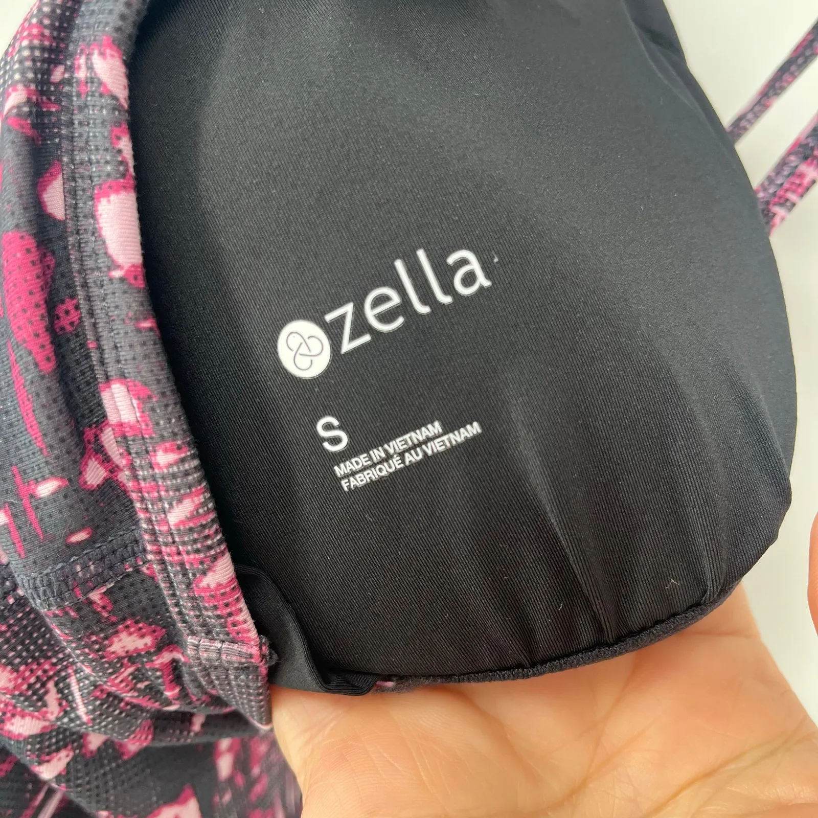 Zella Lite High Waist Print Leggings and Tank Coord Set Size Small - Image 5