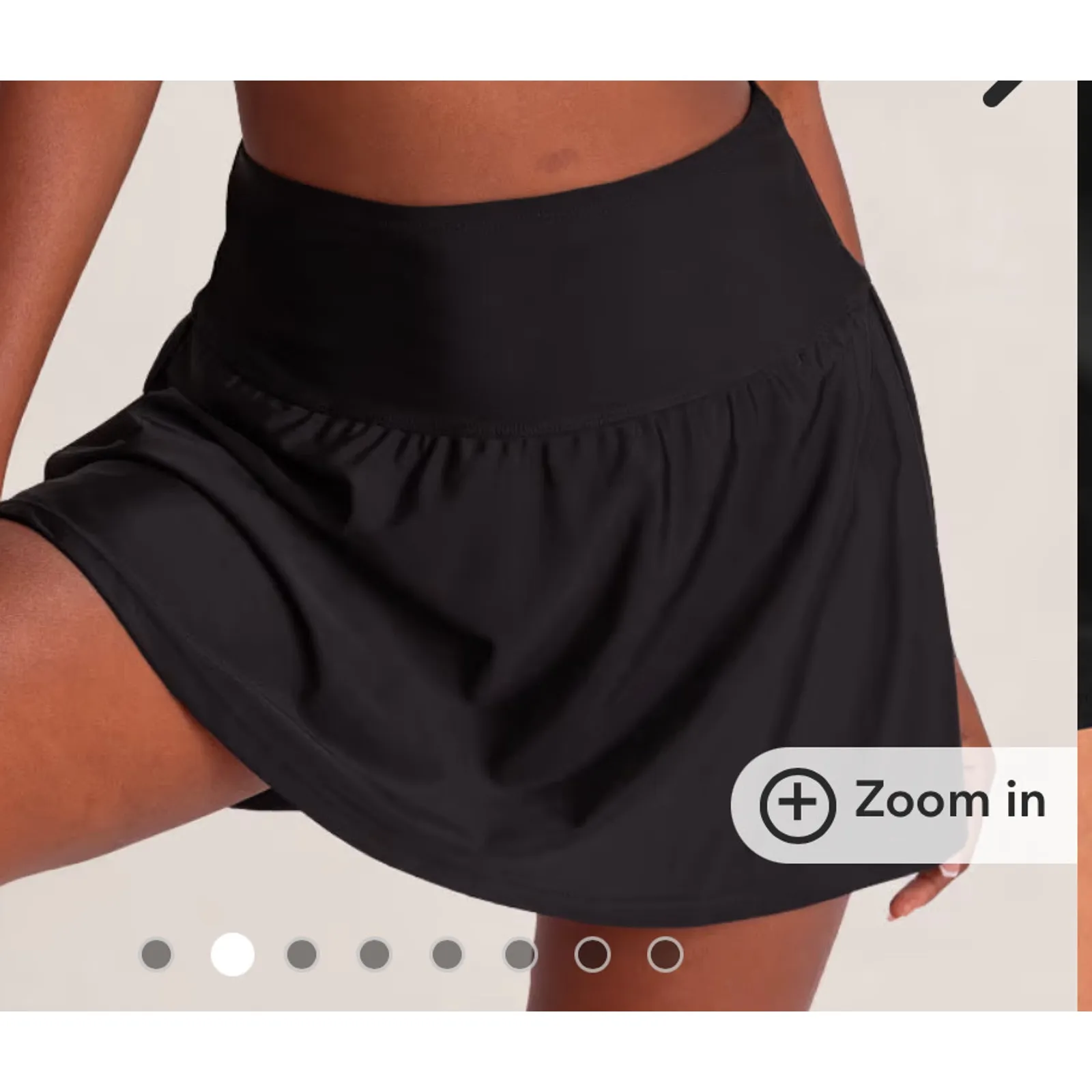 Brand New Shapermint Women's 3XL Black High Waisted Swim Skirt Full Swimwear Size 4X - Image 3