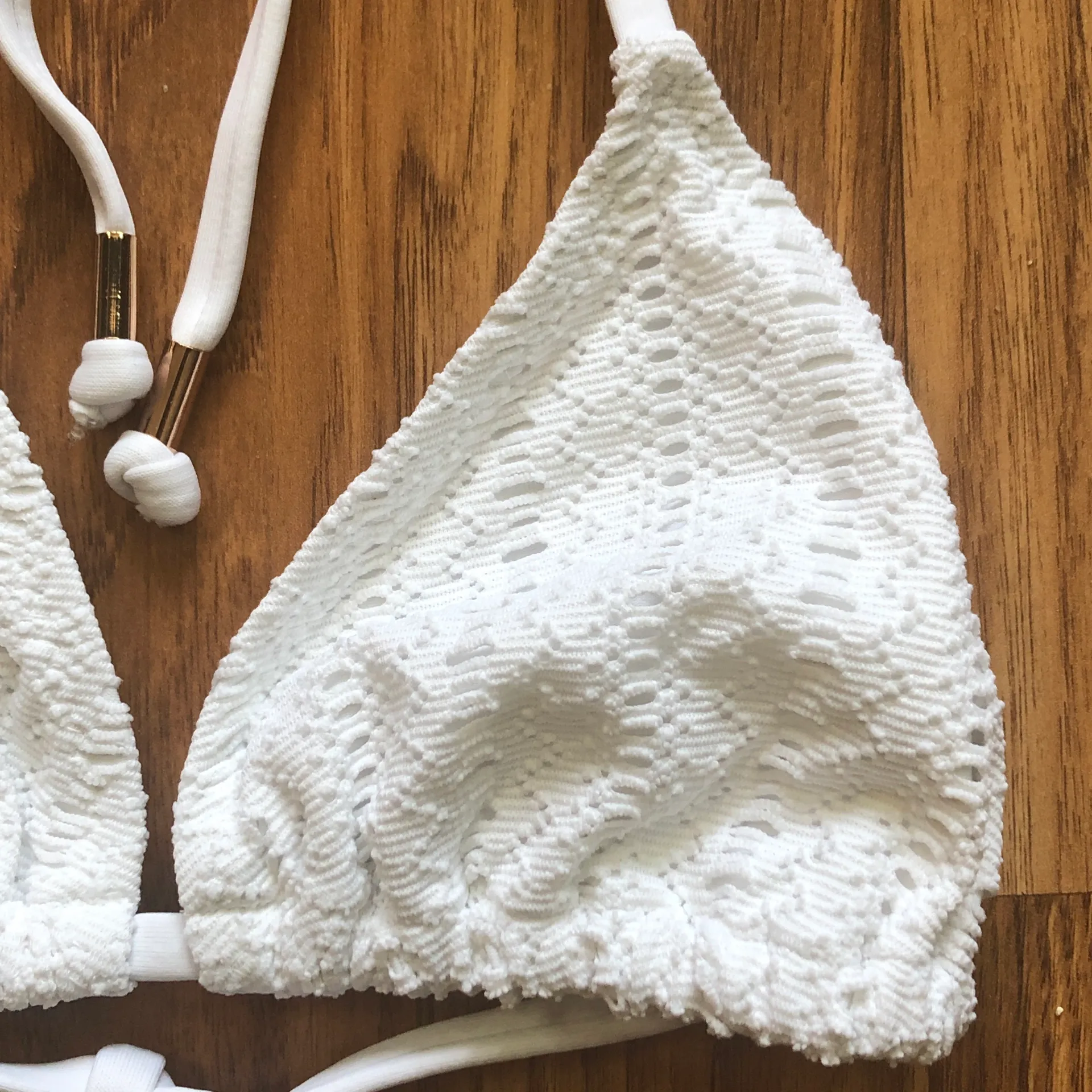 Eberjey Swim Crystal Valley Gisele Bikini Top Women's Size Small NWT New - Image 6