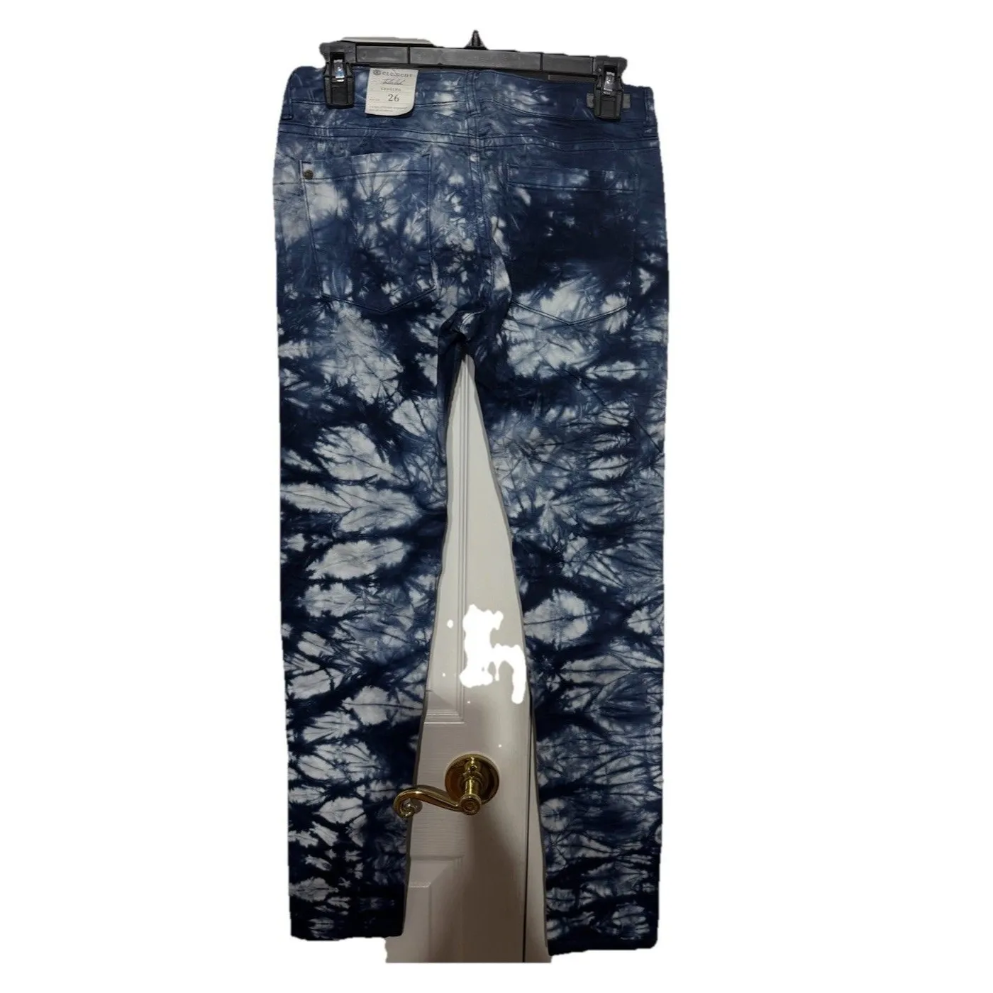 New With Tag Element Denim, Western Tye Dye Blue‎ Boho Size 26 Blue - Image 2