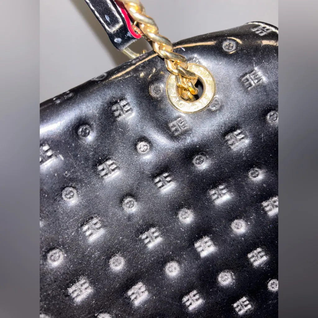 Arcadia Zola Embossed Black
Italian Leather Satchel
Crossbody NWOT Black - Image 8