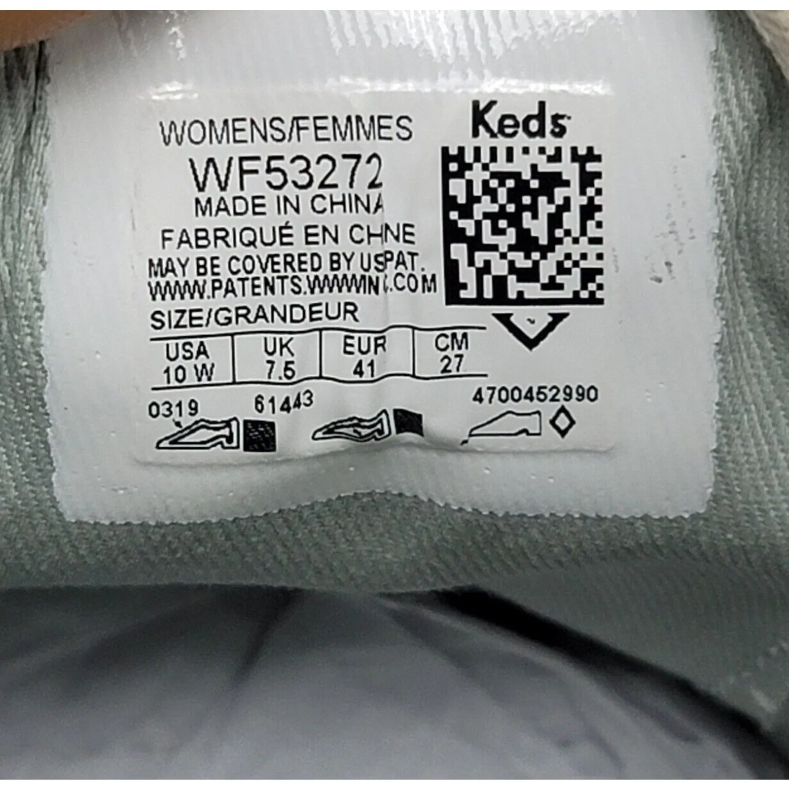 Keds X Kate Spade NY Women's Triple Glitter Silver Cream Lace Up Sneakers Shoe - Image 8