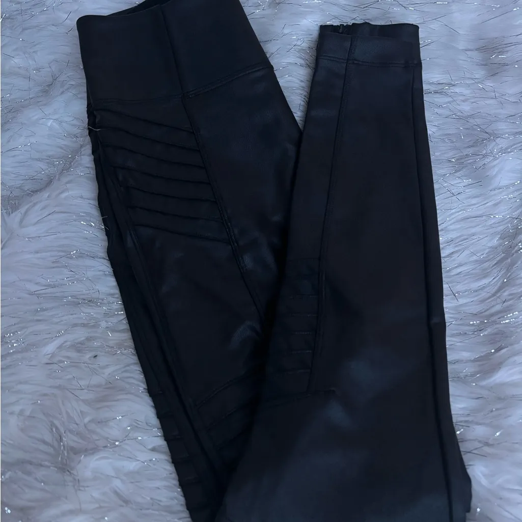 New Athleta Delancey Gleam Moto Tights  Leggings Size XS - Image 4