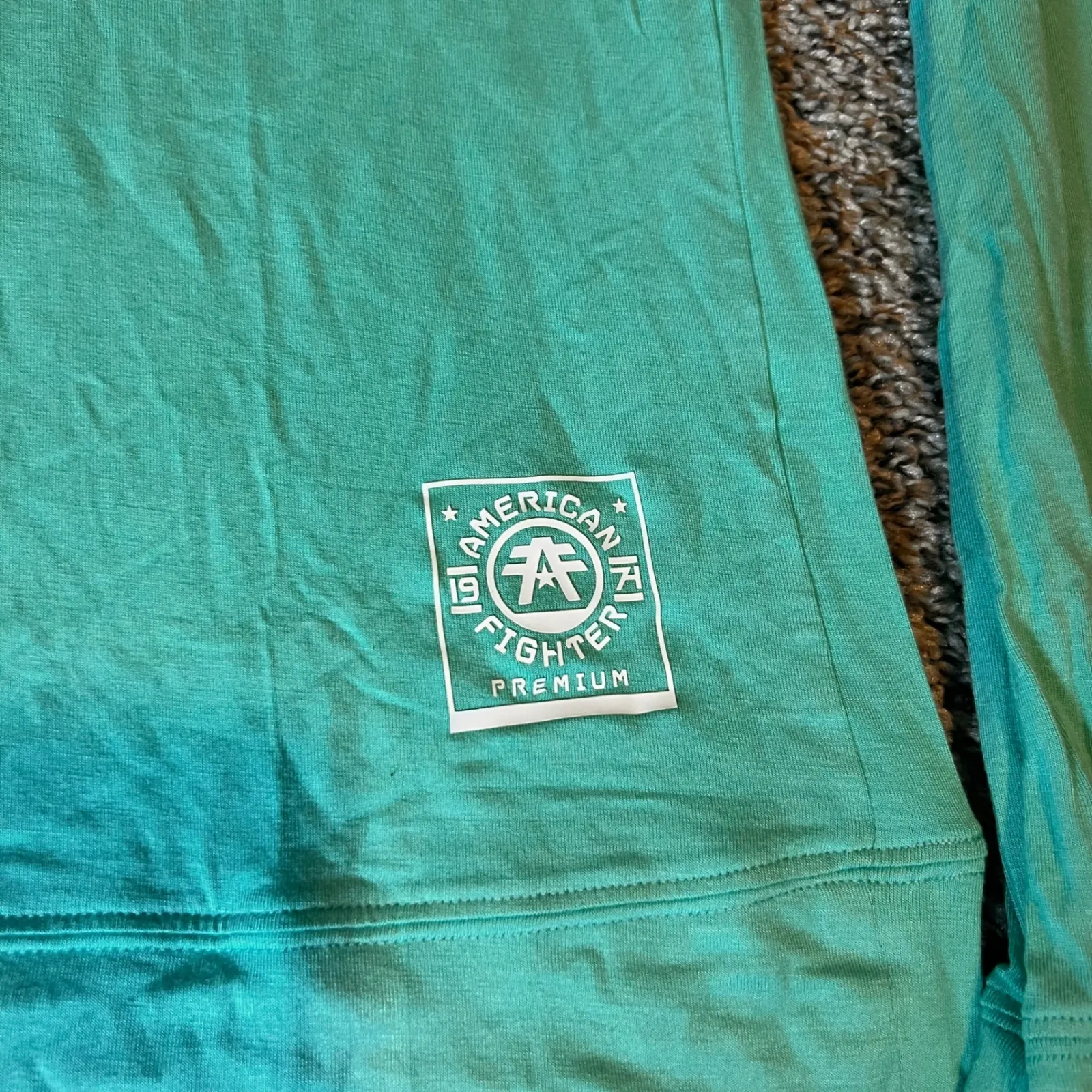 American Fighter Hoodie Long Sleeve‎ Premium Athleisure Top Small - Image 3