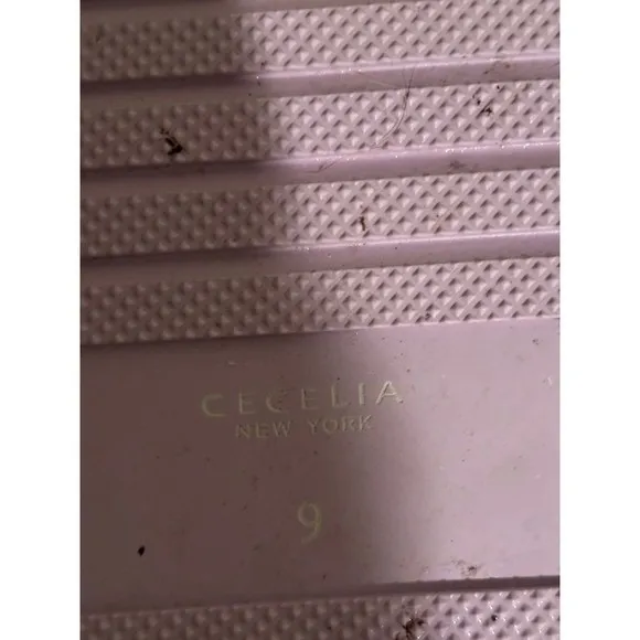 Cecelia New York Platform Slides Sandals Criss Cross Lavender Size 9 Women Purple - Image 8