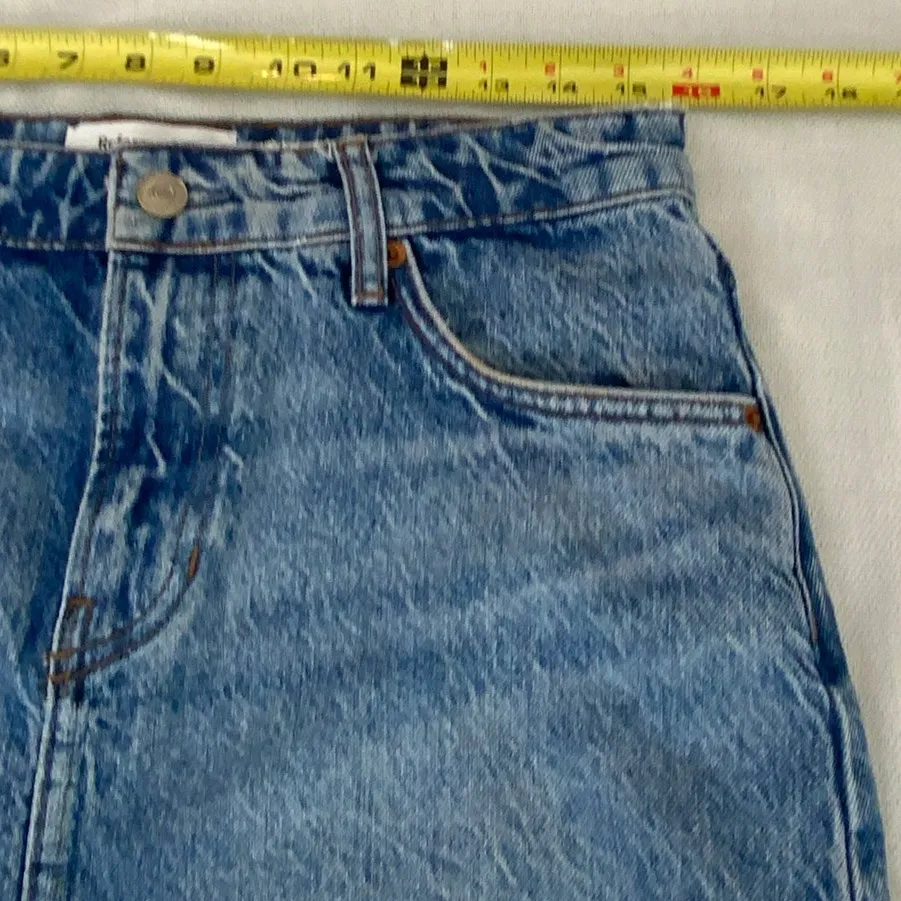 Reformation Hazel Denim Mini Skirt size 27 - Image 6