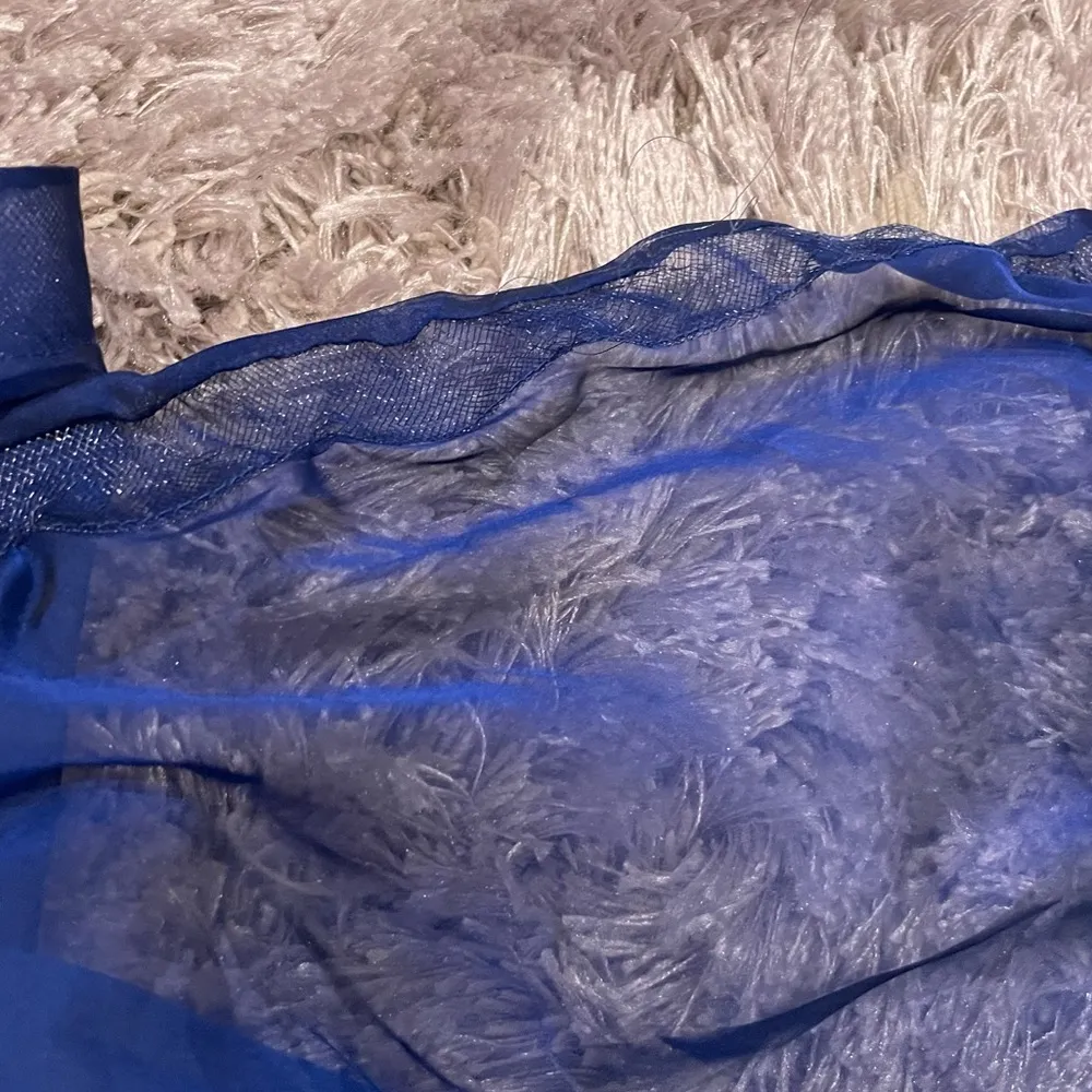 La Femme 28664 Blue Embroidered Bodice Gown 2 - Image 6