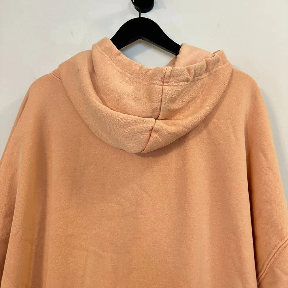 FREE PEOPLE Movement Sprint To The Finish Hoodie in Hot Coral Size X-Small NWT - Image 11