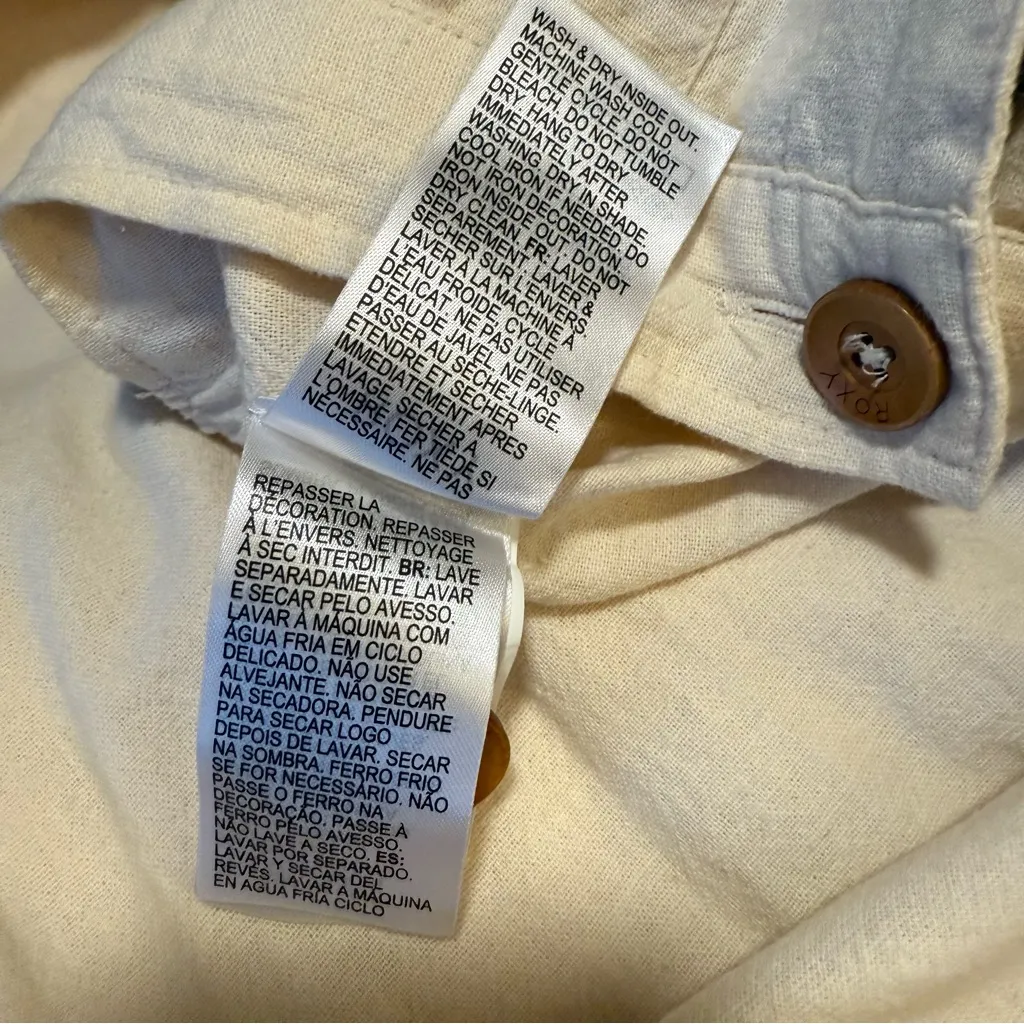 NWOT Roxy Oceanside Button Pants - Image 6