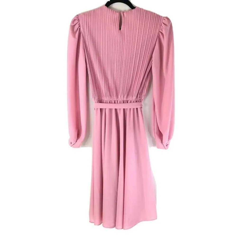 Boston Maid Womens A Line Dress Pink Vintage 8 - Image 2
