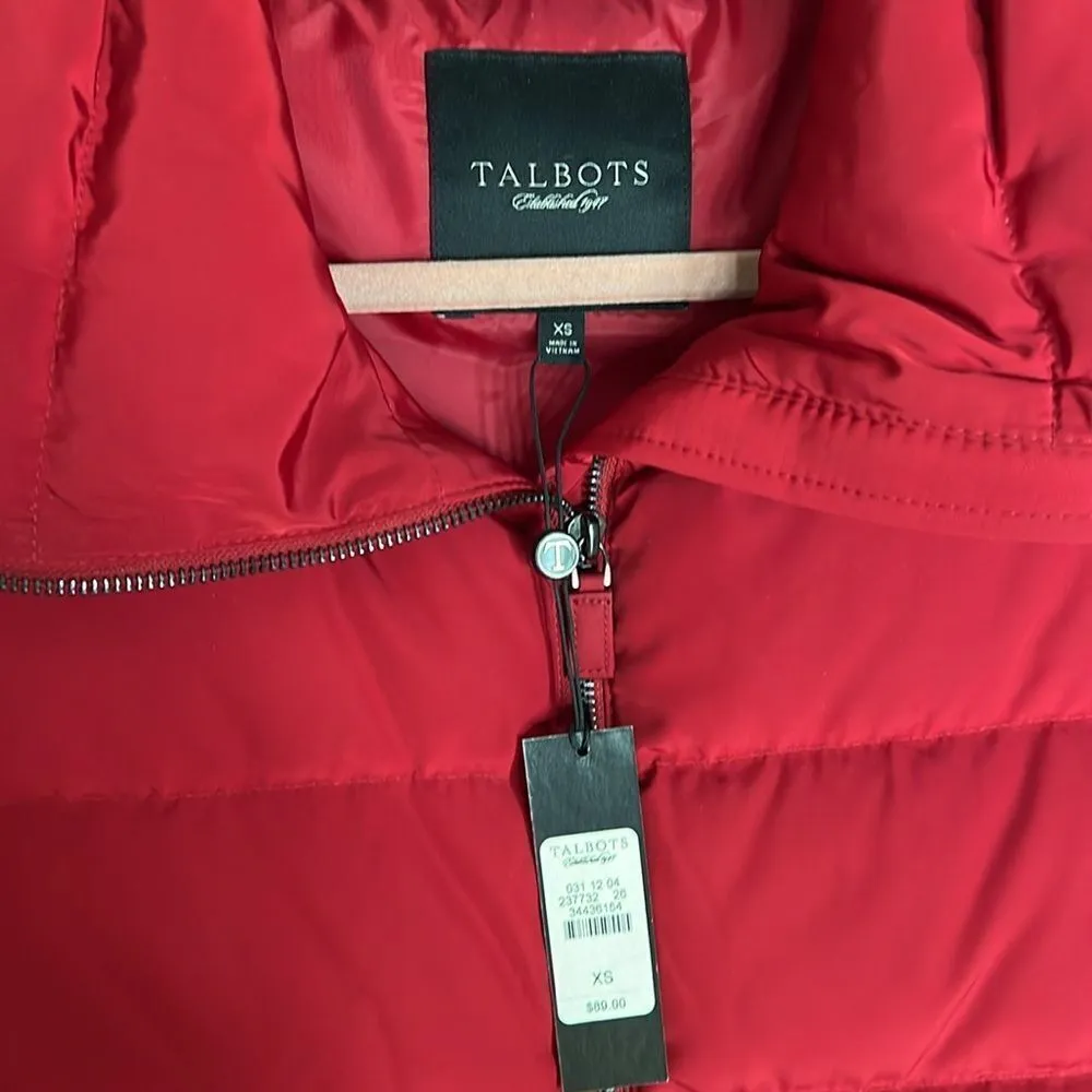 Talbots Puffer Vest with Neck Full Zip - Image 2
