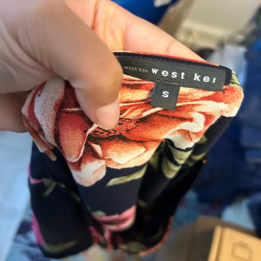 West Kei Floral Tie Back Blouse - Image 3