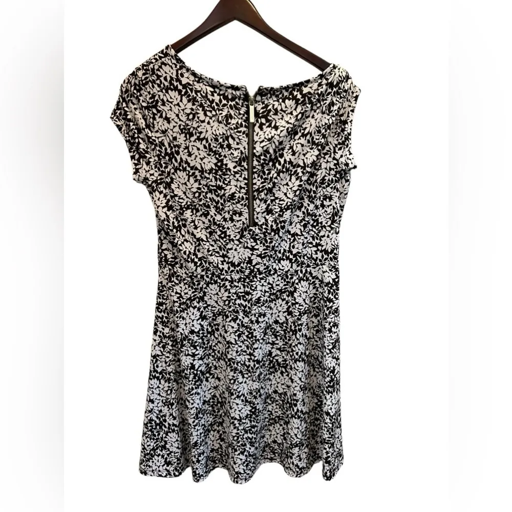 Michael Michael Kors floral print dress size medium‎ Black - Image 5