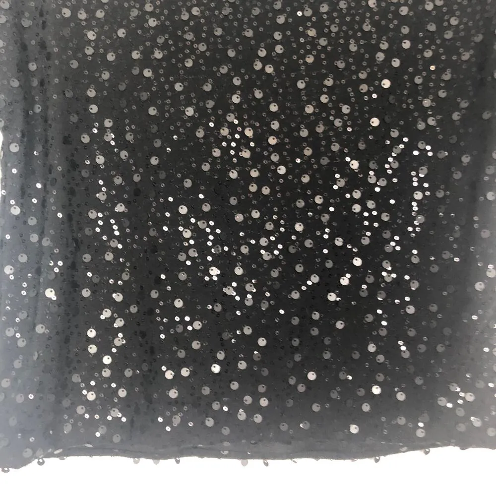 Chloe K. Y2K Sequin Top Boxy Cropped Womens XS Fairygoth Whimsigoth Grunge Chic - Image 7