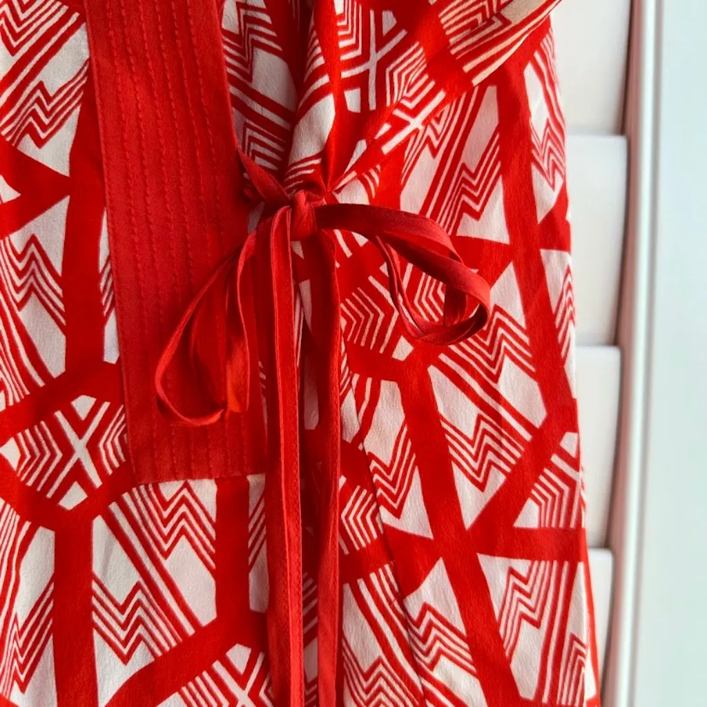 Leifsdottir Catalyst Silk Wrap Top 100% Silk - Image 8