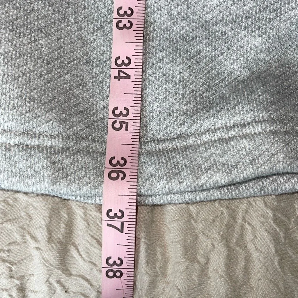 Free People FP Beach‎ Natalie Pull Over Poncho Gray Size M/L - Image 9