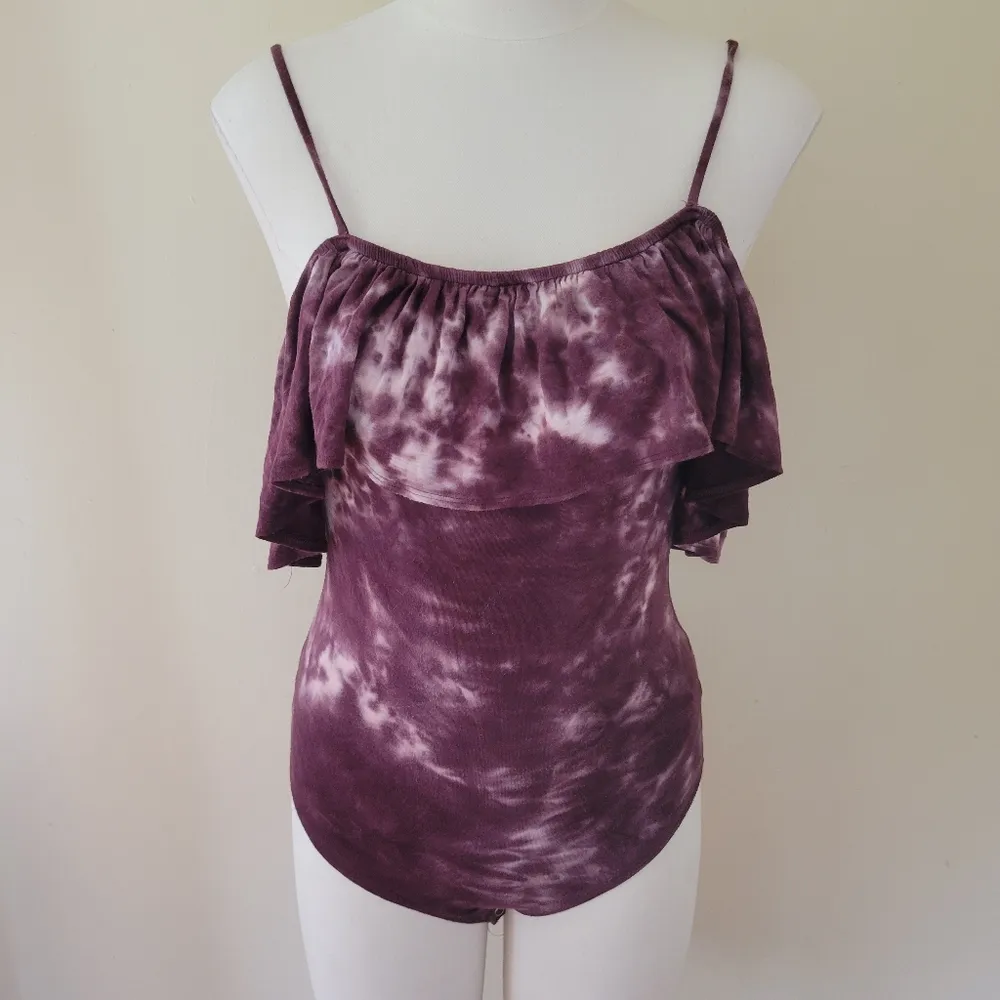 American Eagle tie dye bodysuit size small - Image 2