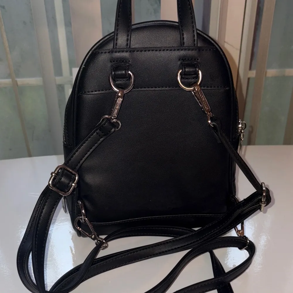 Steve Madden Black Quilted Backpack Trio - Image 9