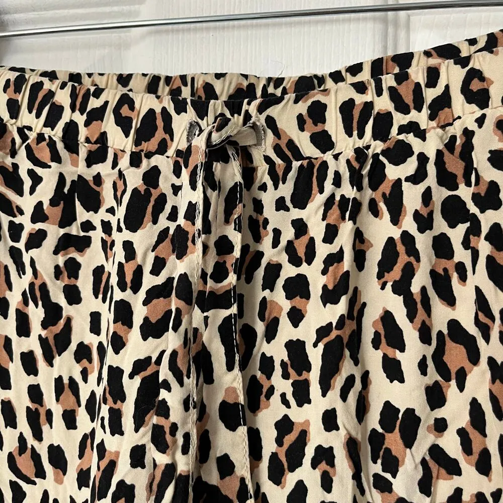 Forever 21  Leopard Print Pajama Pants - Size M - Image 2