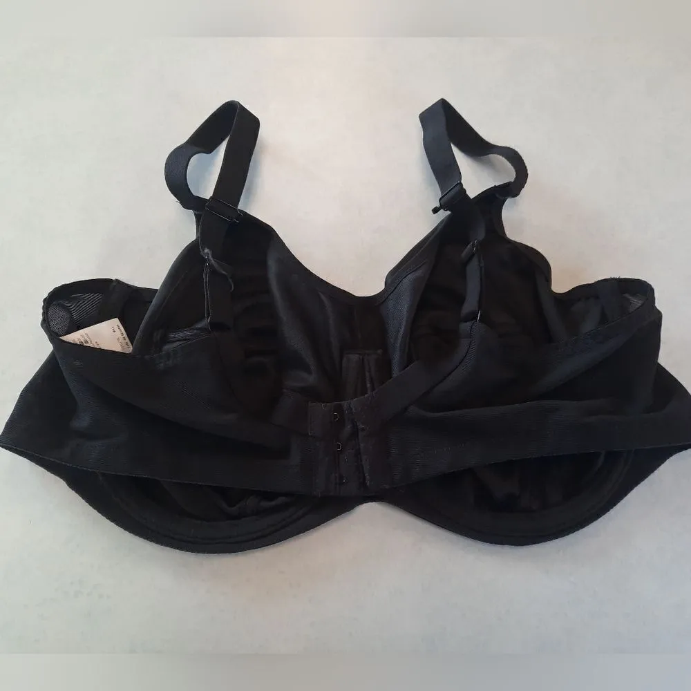 Elomi Women's Size 42DD Energise Underwire Sports Bra Black Black - Image 5