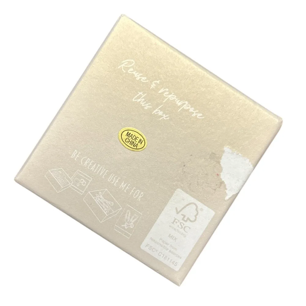 PIPER K Bohemian Gold Tiered Floral Crystal Drop Studded Summer Earrings NEW - Image 8