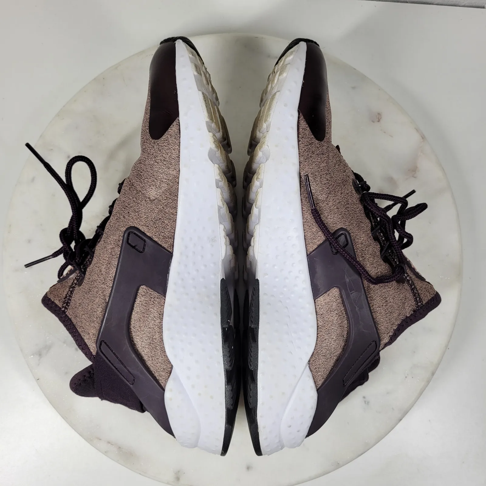 Nike Air Huarache Sneakers Women 8 Port Wine‎ Ultra Running Shoes Activewear - Image 8