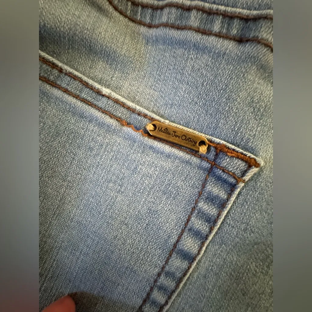 Matilda Jane Light Blue Denim Jeans - Image 4