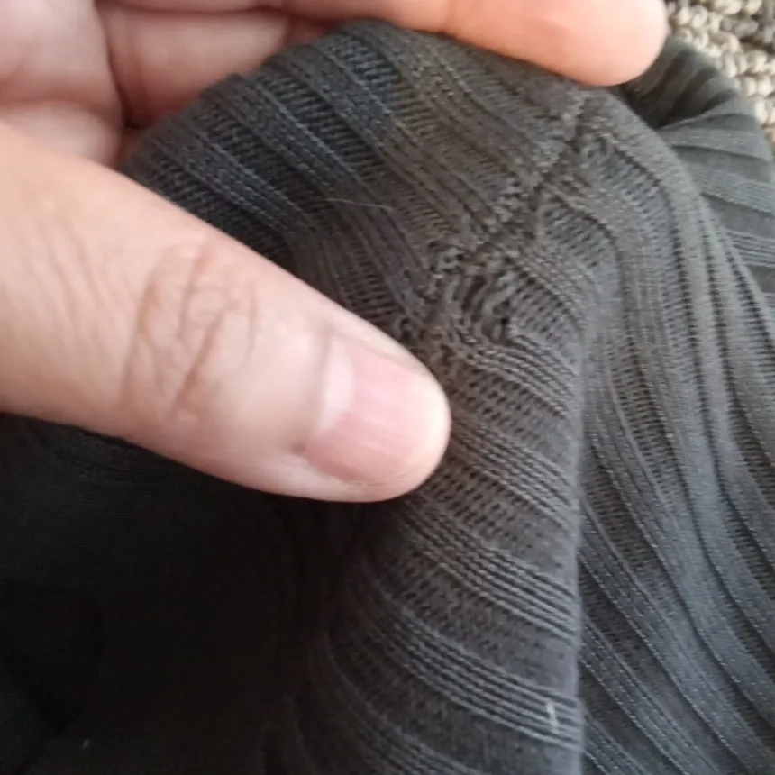 Eileen Fisher Charcoal Open Cardigan Kimono Travel Tensel Layer Womens Large/XL - Image 7