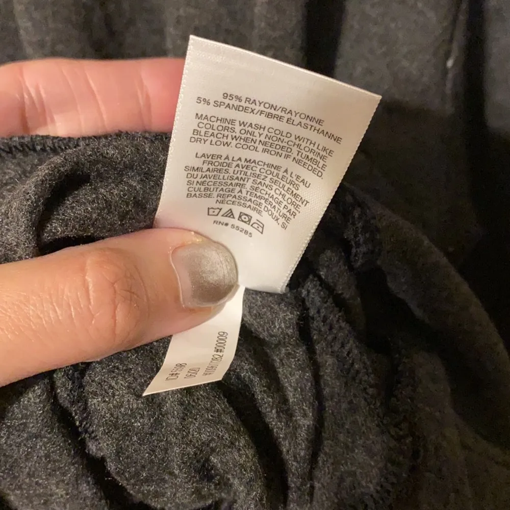 NWT Express heathered cinched mock neck cozy sweatshirt, XL - Image 10