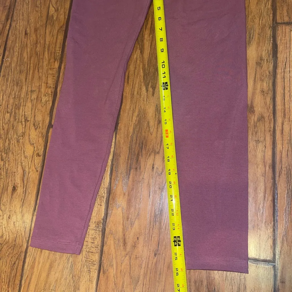 Victoria’s Secret PINK mauve rose twist waist leggings pants size M NWT - Image 6