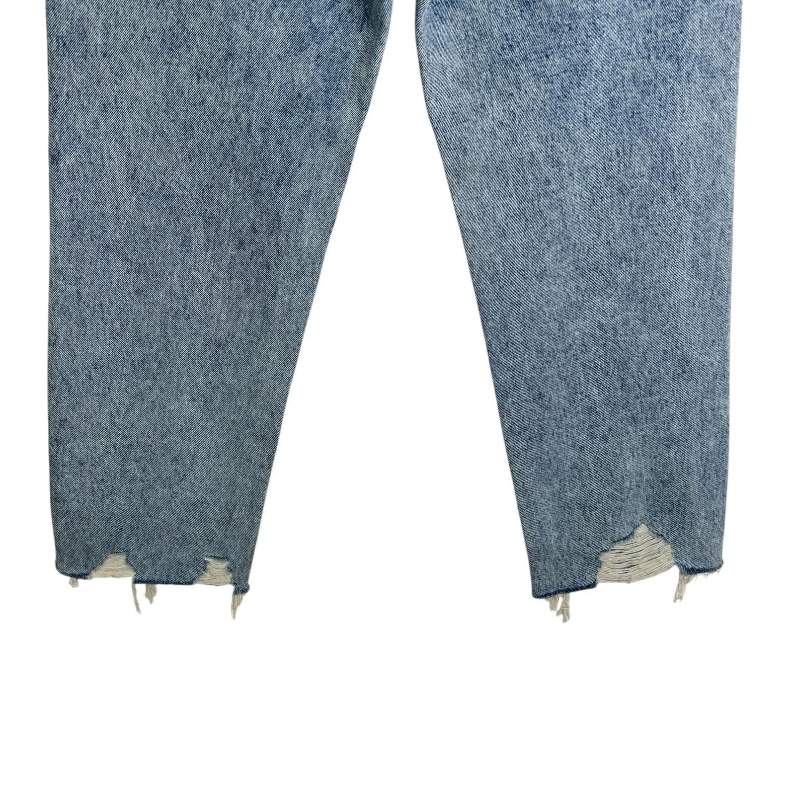 Pistola Cassie Cropped Raw Hem Distressed Hem Straight Leg Jeans 26 P6323TRI-BAJ - Image 10