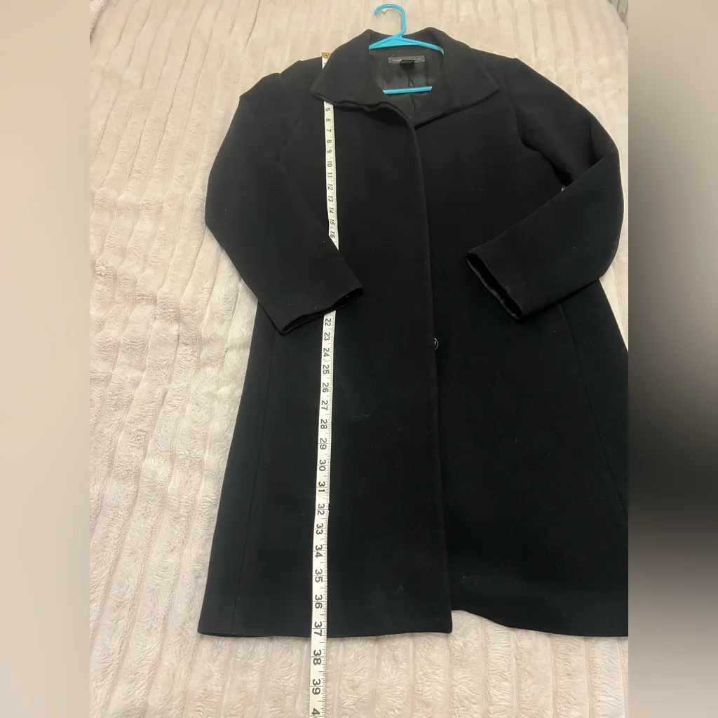 Banana republic wool and cashmere coat size small - Image 7