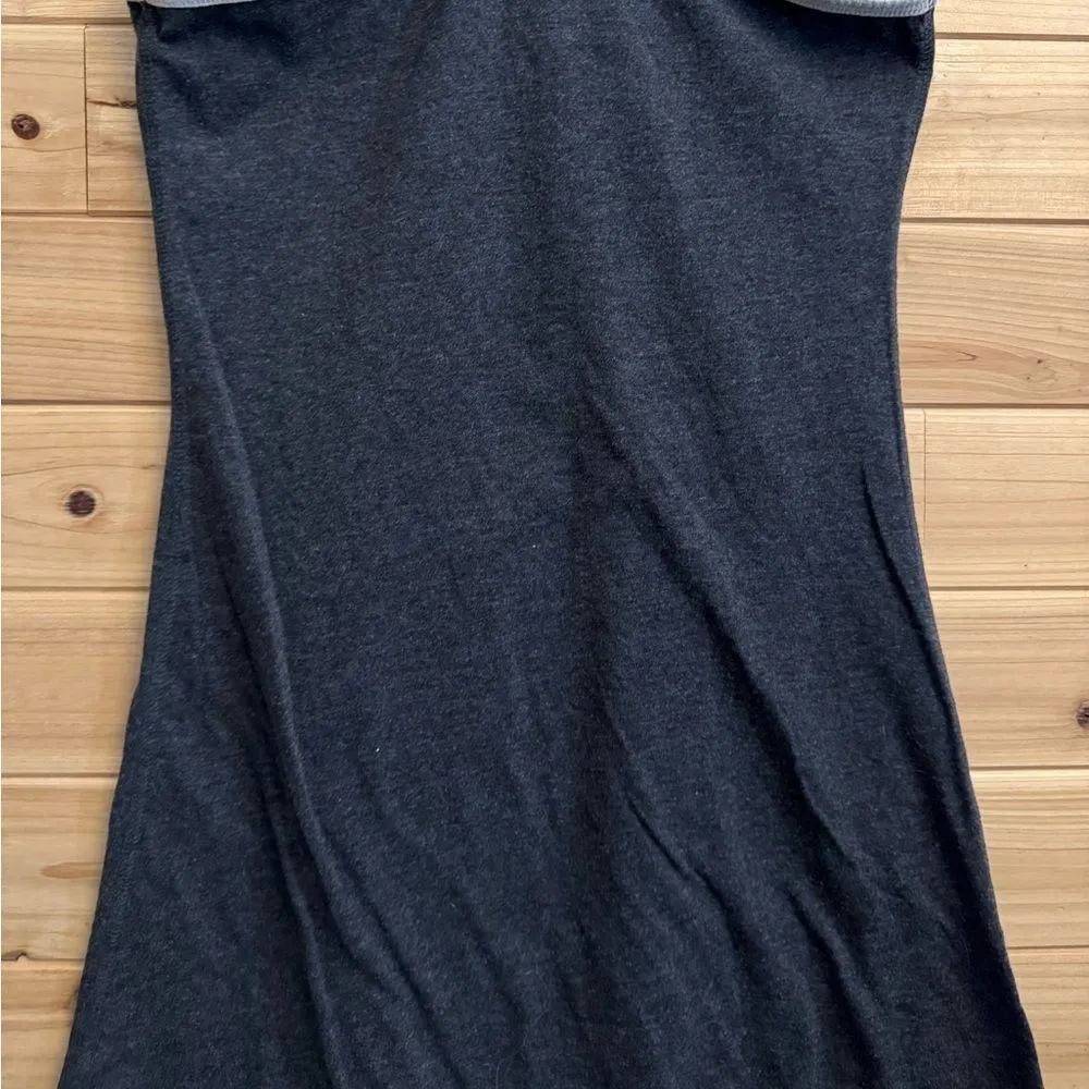 Y2K Old Navy Size XSmall Longline Tunic Racerback Embroidered Heart Tank Top - Image 9