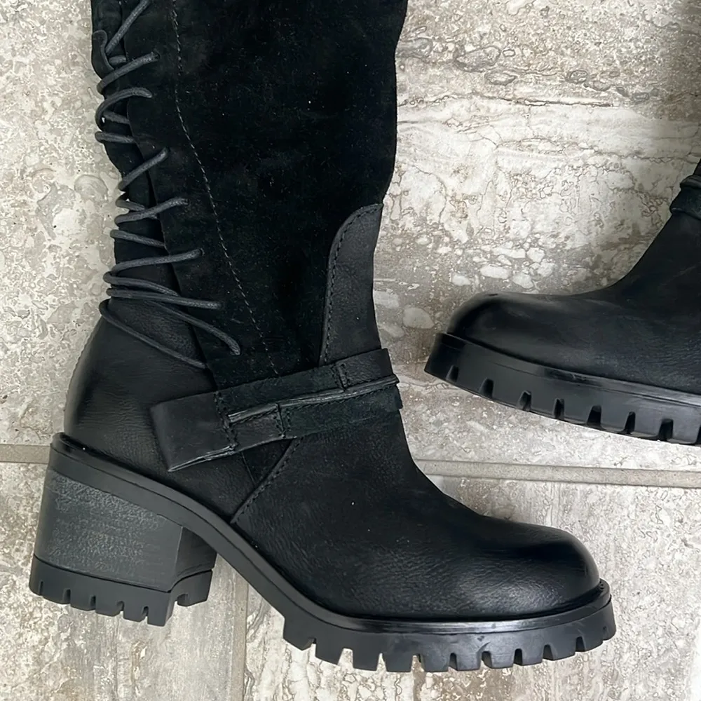 Miz Mooz Mayer Knee High Boots in Black, Size 36 New w/o Box - Image 6