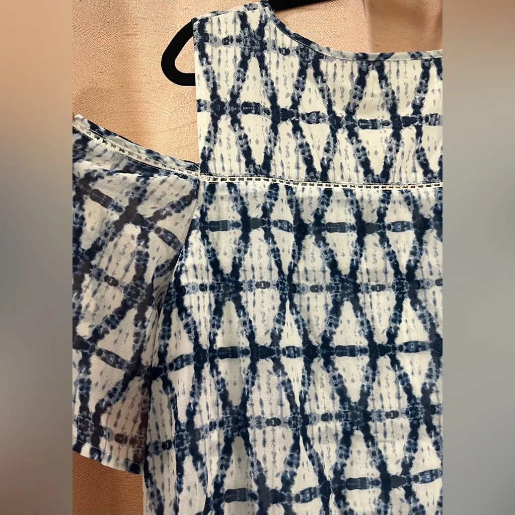 Fever cold shoulder dress Blue Size XL - Image 9