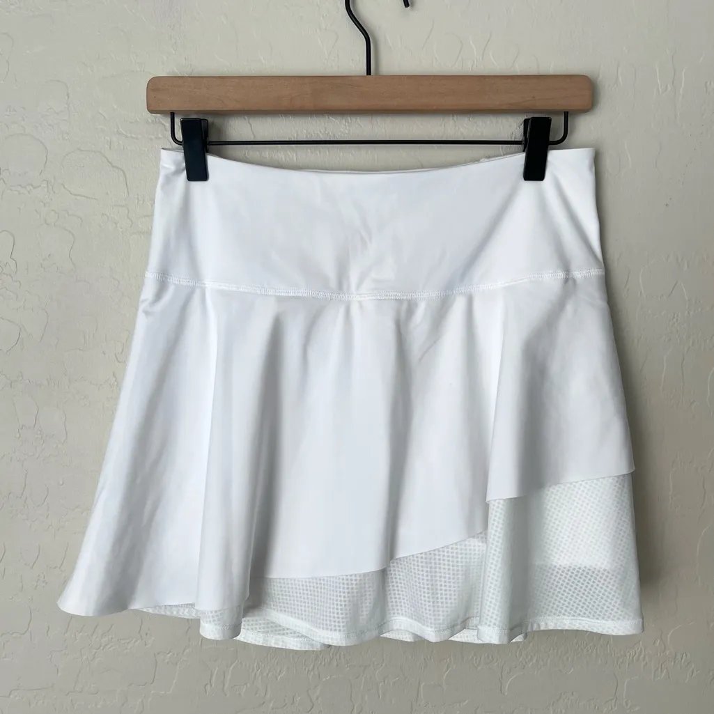 Athleta Ace mesh tennis golf skort white Small - Image 3