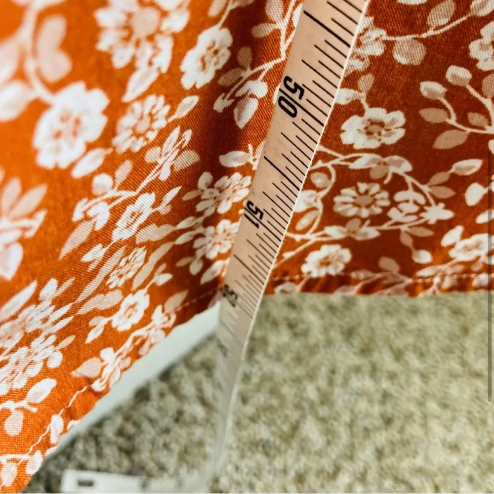 Know One Cares Floral Maxi Dress Large - Image 5