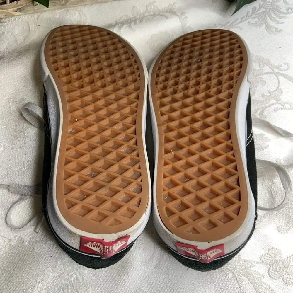 Vans Old Skool Black Lace-Up Skaters Shoes Sneakers Unisex 6 - Image 9