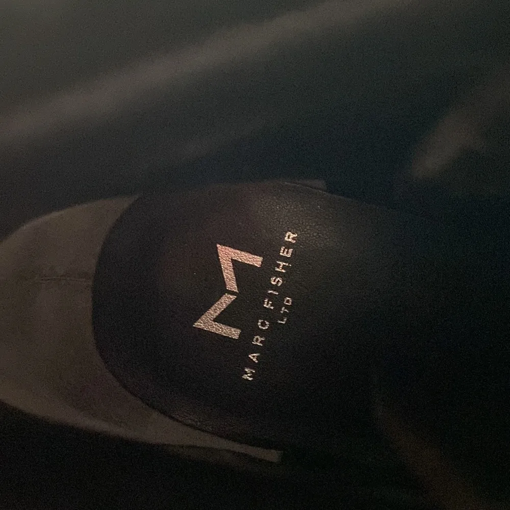 Marc Fisher Patent Leather Inka Hiking Boots Combat Boots Size 7 New Without Tag - Image 9