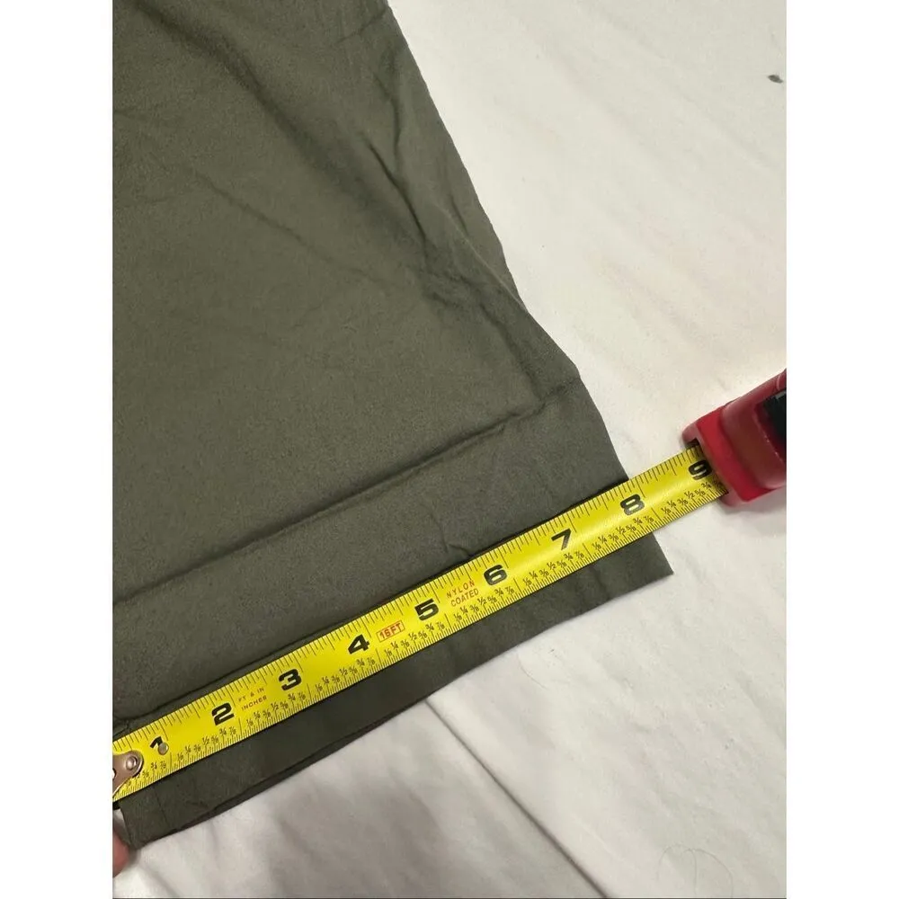 NWT Torrid  FRONT POPLIN DUSTY OLIVE Size 4x or 26 - Image 7