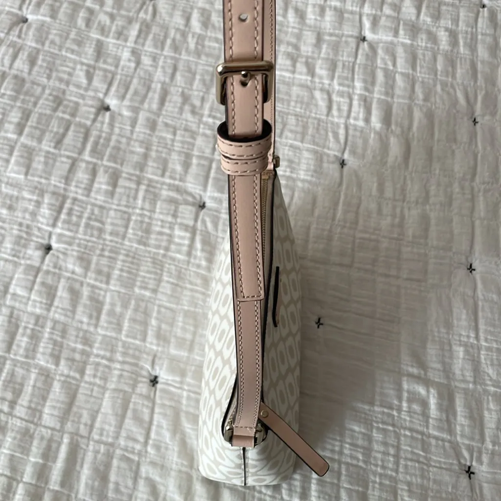 KATE SPADE New York Grove Street Millie Ikat Crossbody Bag in Cream / Cardamom - Image 9