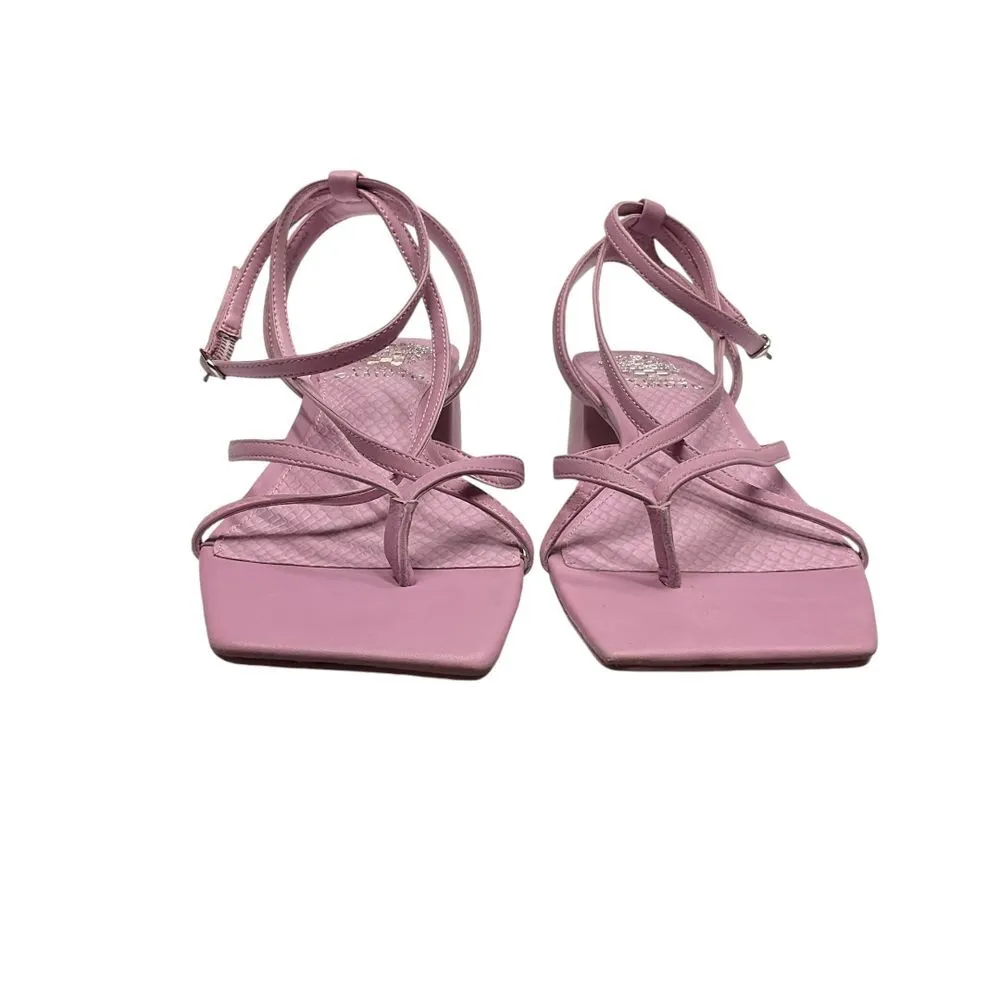 Shawtry Lilac Strappy Sandals Block Heels Ankle Stap  Size US 7.5 M - Image 9