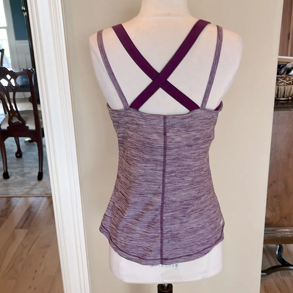 Purple Performance Tank with Bra Shelf Size undefined - Image 3