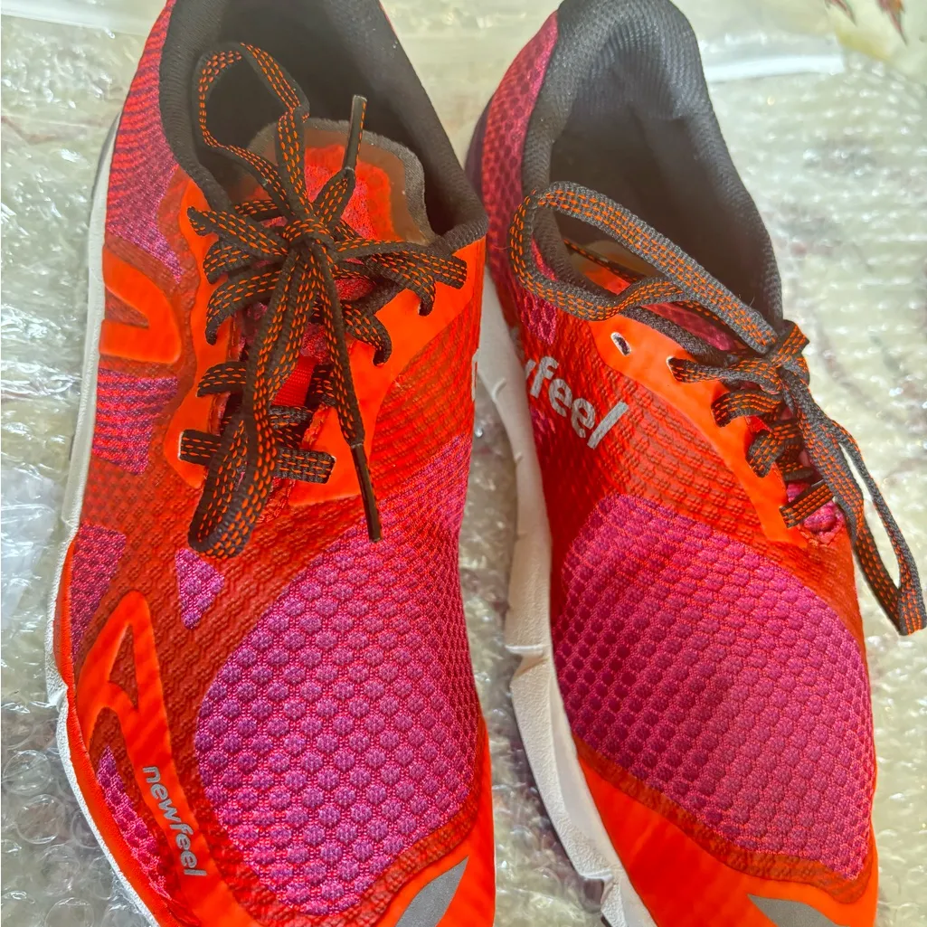 Newfeel RW900 race/fitness walking shoes from Decathlon Red Size 9 - Image 3