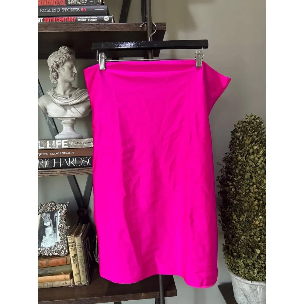 Good American Compression Shine Tube Dress Fuchsia Pink001 Womens Size 7 4XL - Image 5