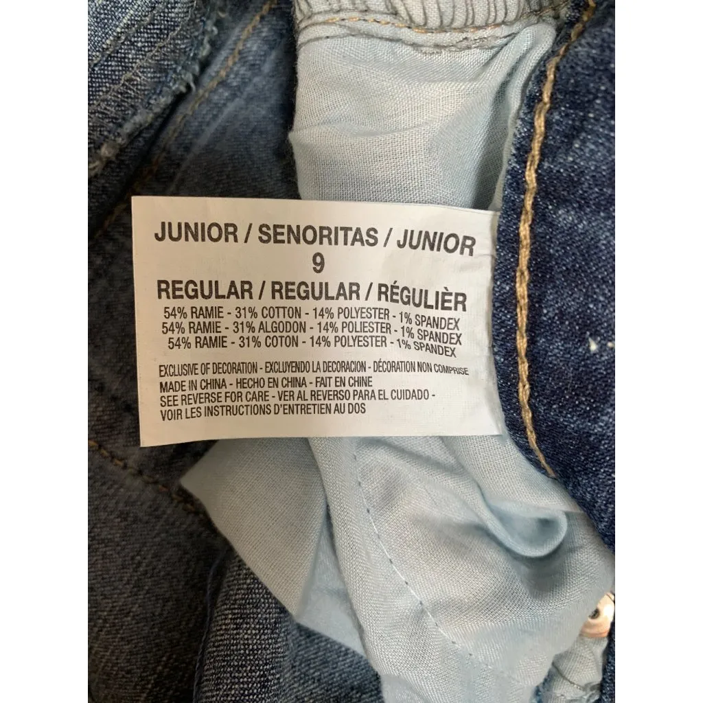 L.E.I. Ashley Lowrise Bootcut Junior Jeans Size 9 Blue - Image 6