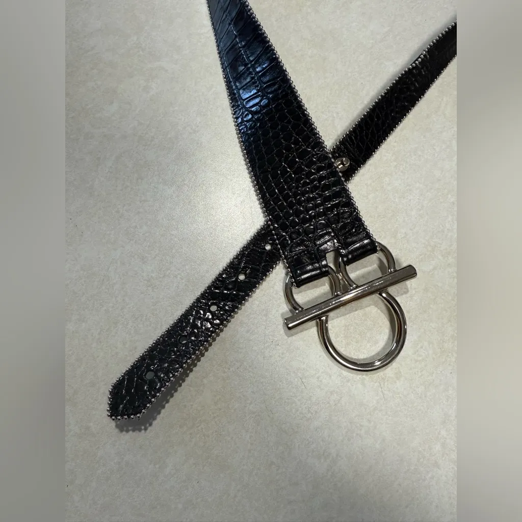 Juliana Collezione Black Croc - Image 2